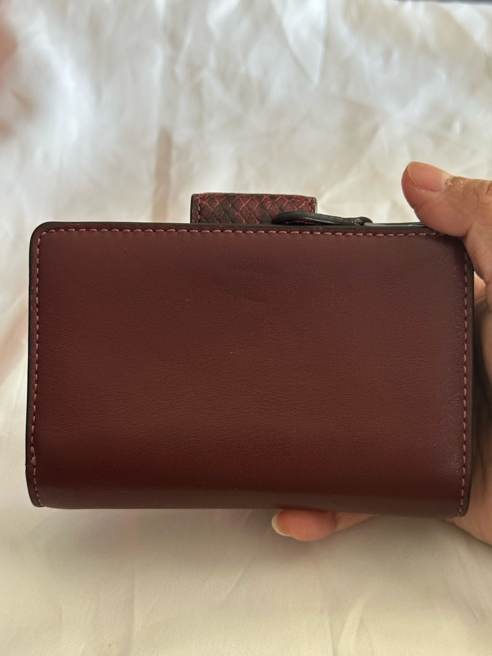 Coach Medium Corner Zip Wallet In Colorblock - Picture 4 of 11